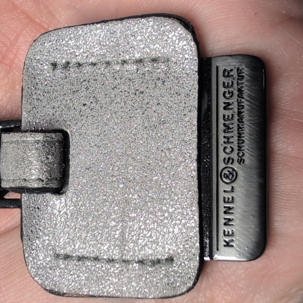 Kennel & Schmenger Silver Studded Satchel - Picture 7 of 13